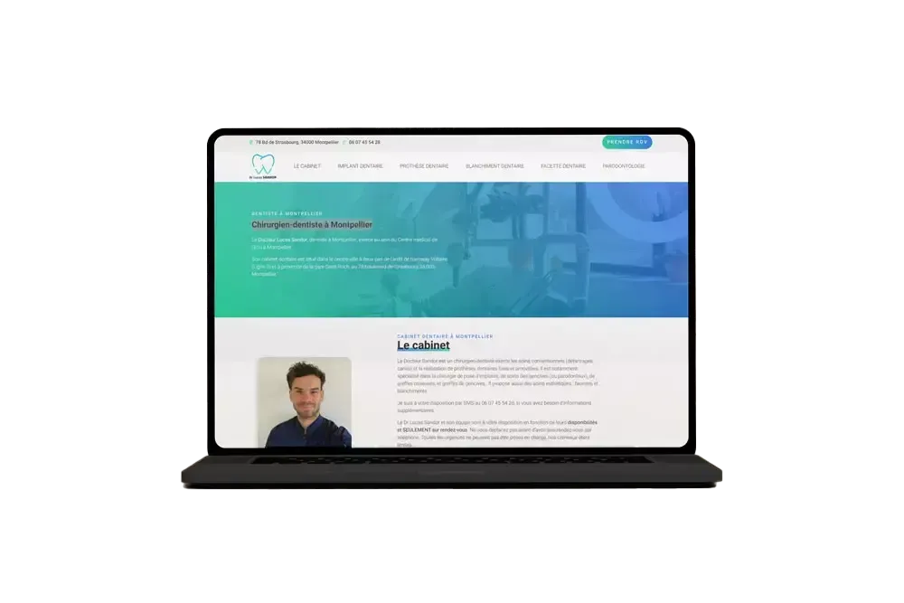 site web dentiste