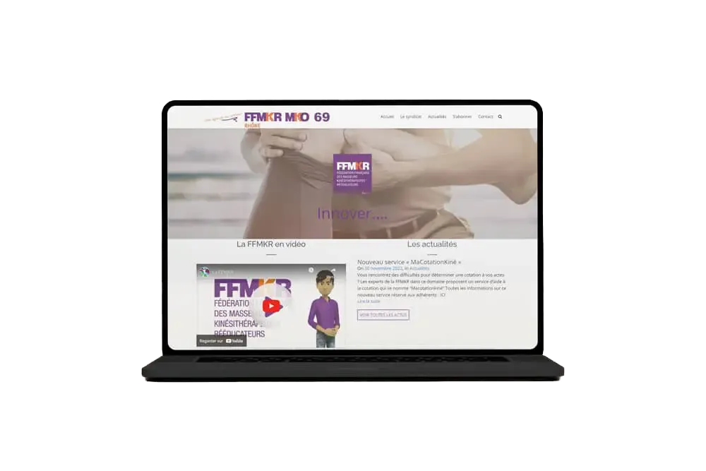 site web masseur kinesitherapeute